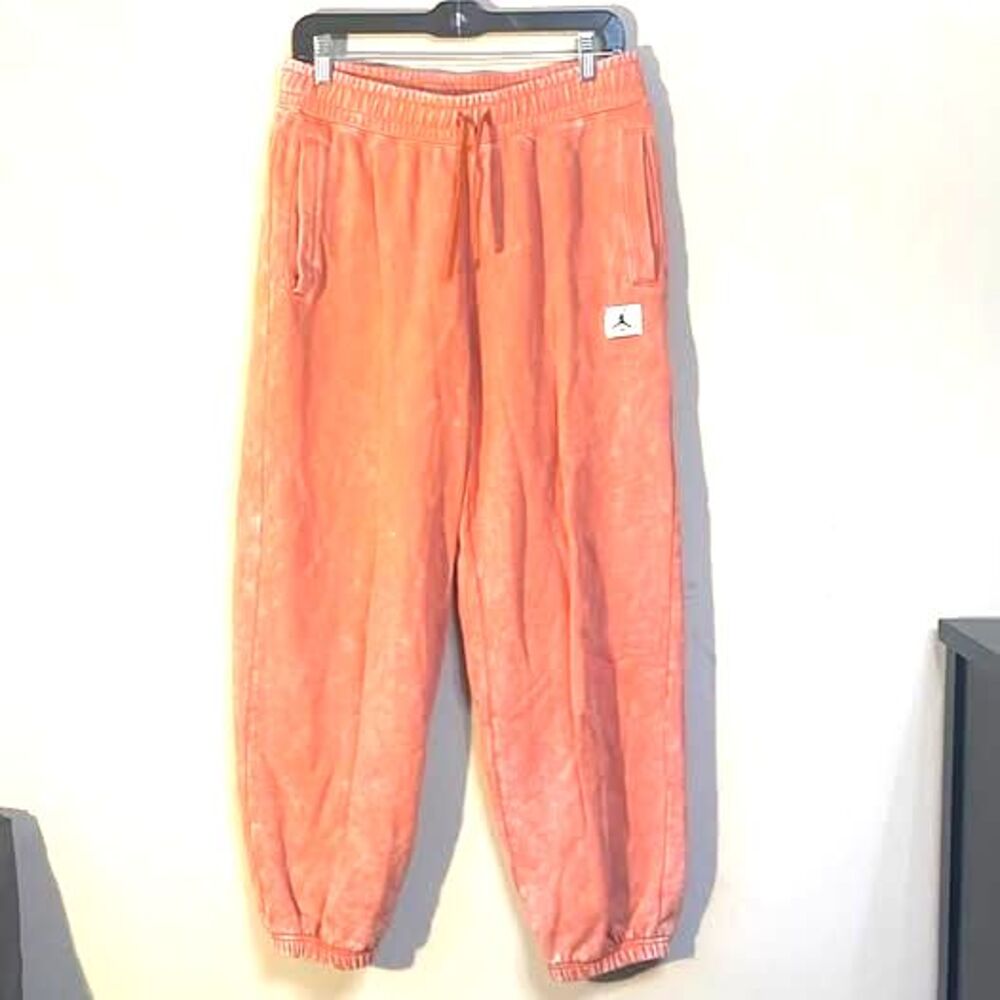 Jordan Flight Loose Fit Sweatpants orange Size M